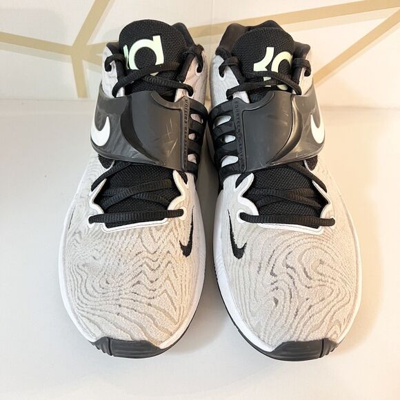 Nike Kevin Durant KD 14 TB White Black DA7850-100 Men's Basketball Shoes Sz 8.5 - Picture 3 of 12